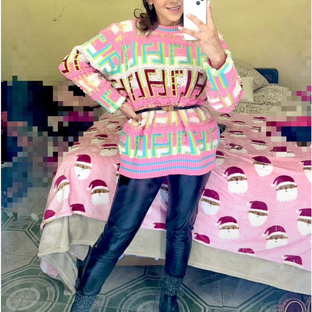 Inspired sweater multicolor